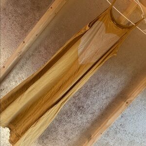 Magnolia Pearl Gold Maxi Dress